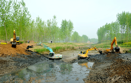 整治河道惠泽民生―――涟水县农村河道整治见闻