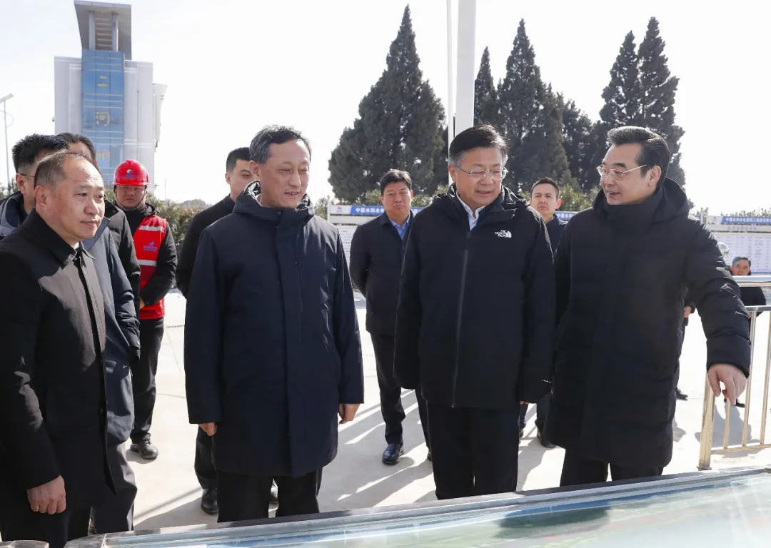 水利部党组成员、副部长祖雷鸣来淮调研水利工程...
