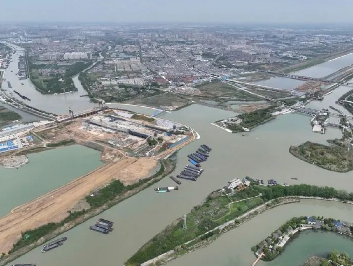 淮河入海水道二期工程全年建设任务实现“双过半...